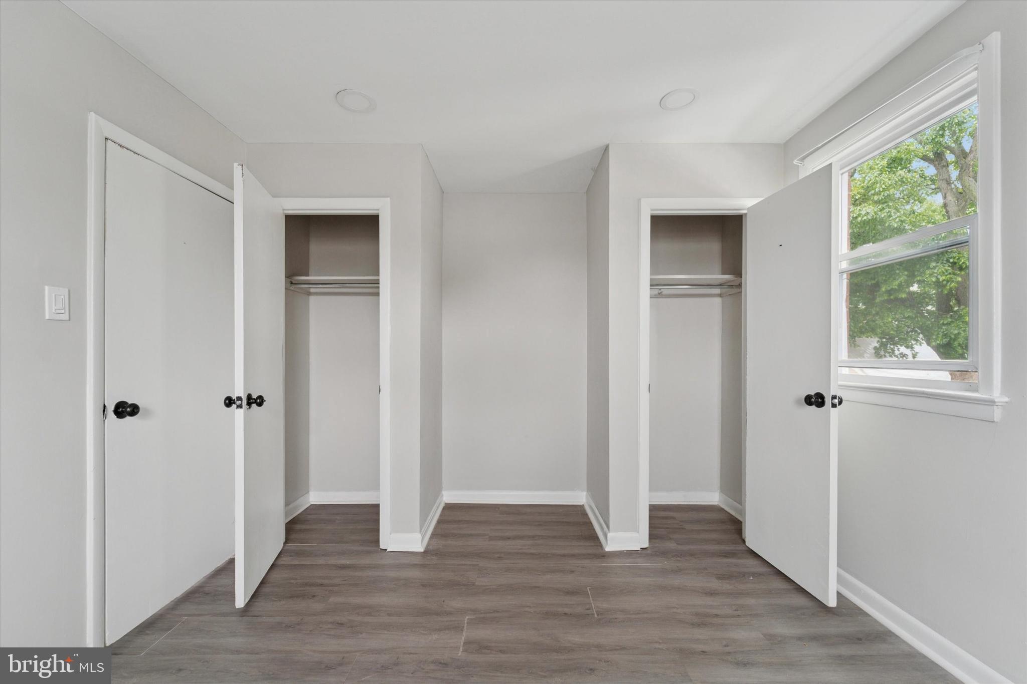 3819-3821 Garrett Road Drexel Hill, PA 19026 - Photo 20 of 24 a view of entryway with window and wooden floor