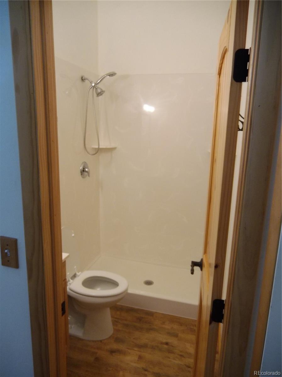 10299 Kingsview Road Austin, CO 81410 - Photo 29 of 40 a bathroom with a toilet and a shower