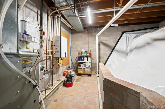 a balcony view with a seating space