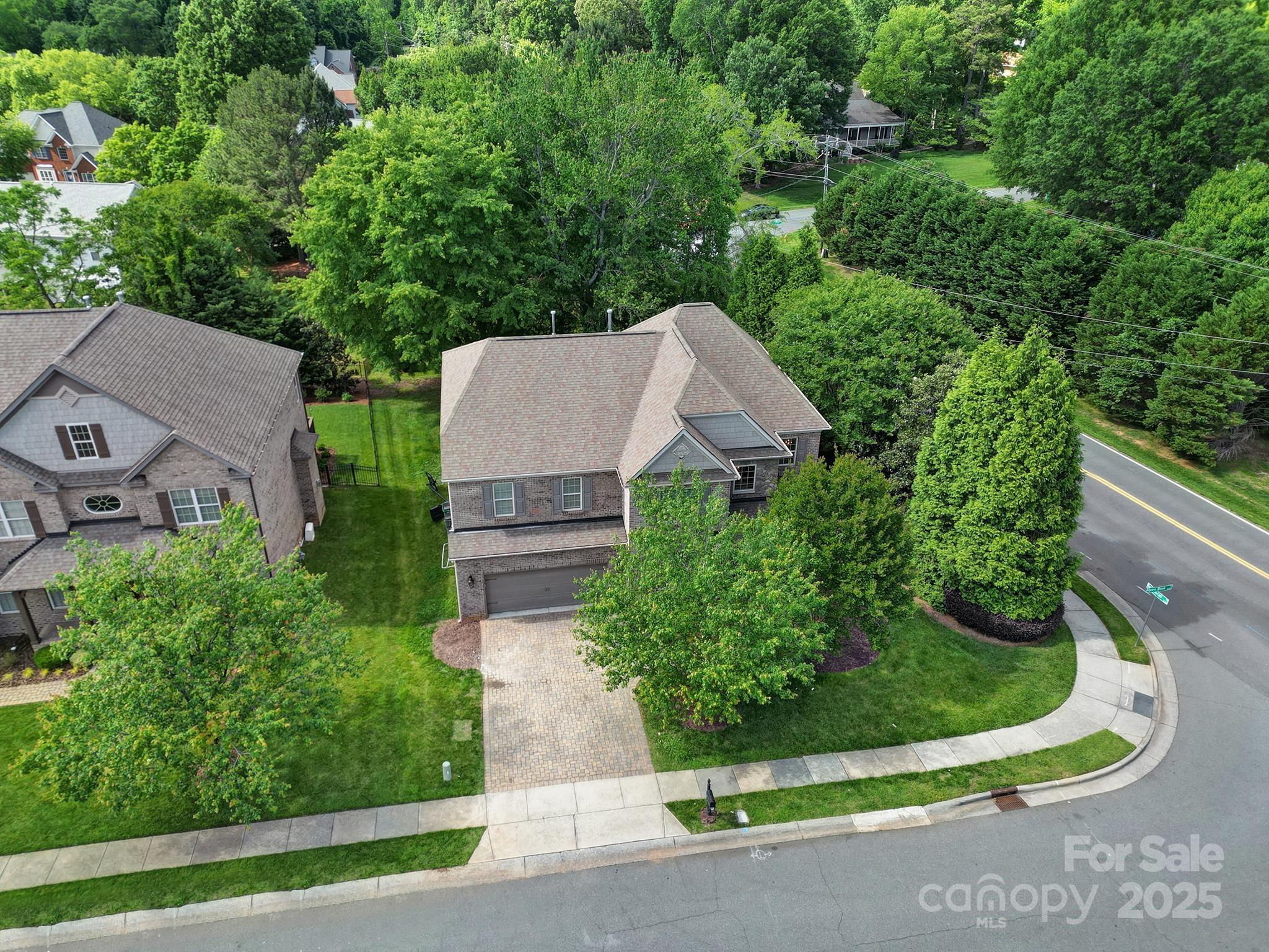 5633 Open Book Lane Charlotte, NC 28270 - Photo 3 of 48 an aerial view of a house