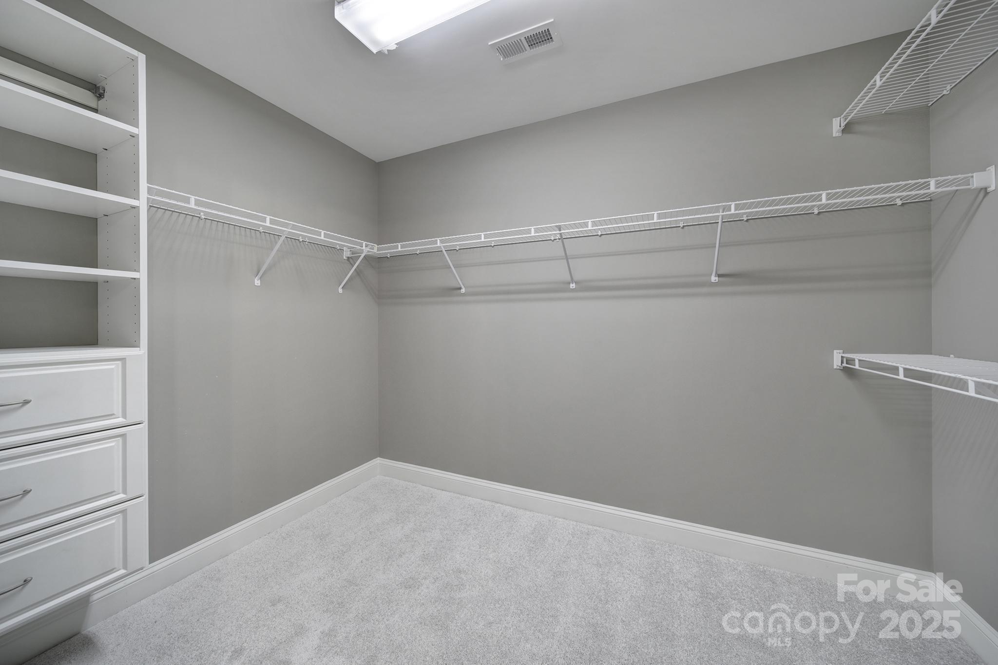 5633 Open Book Lane Charlotte, NC 28270 - Photo 39 of 48 a view of an empty walk in closet