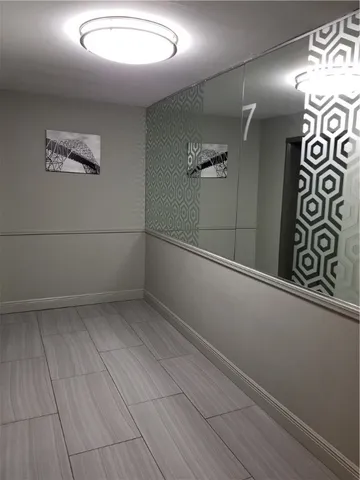 en empty room with window