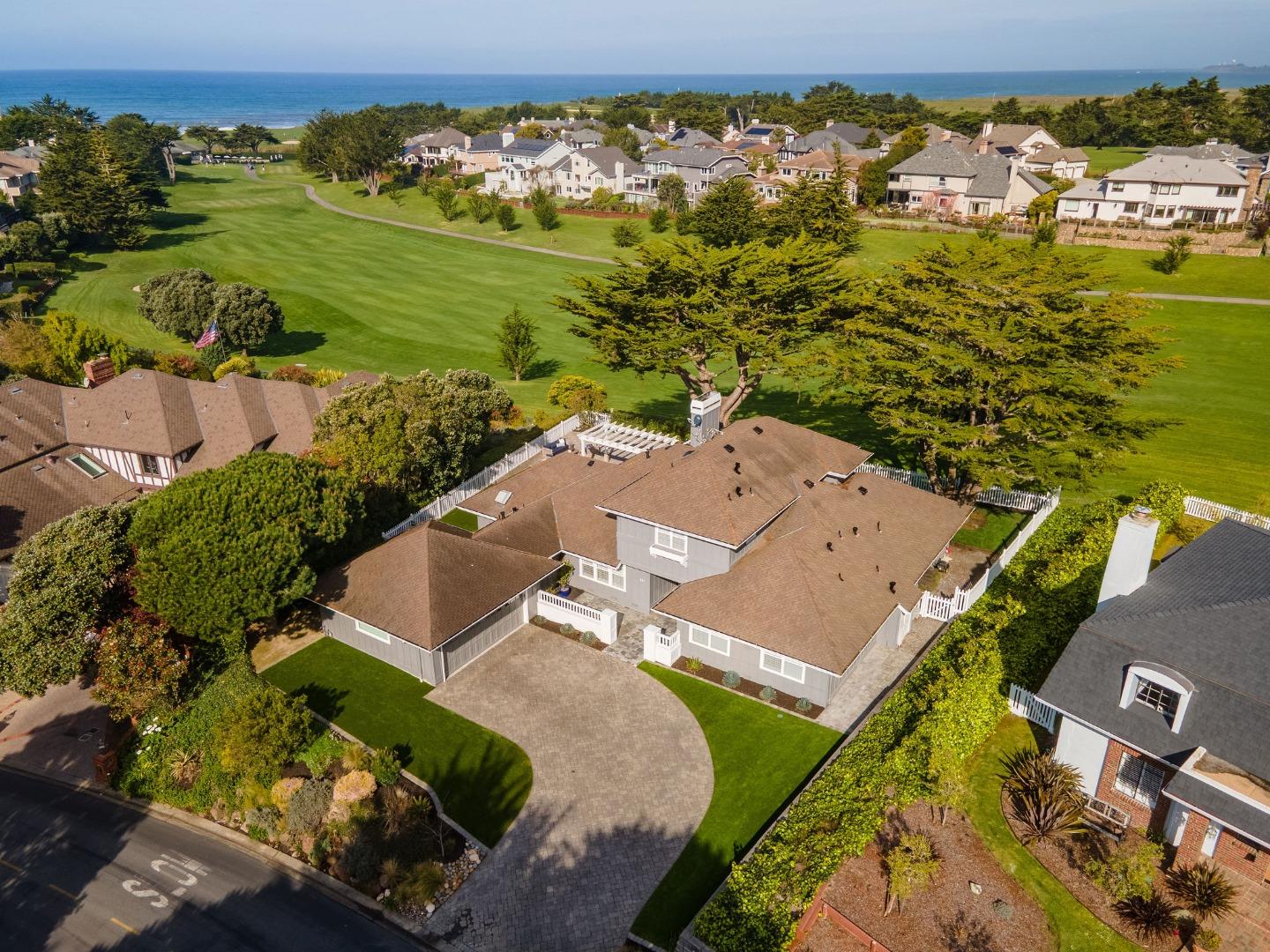 351 Cypress Point Road Half Moon Bay, CA 94019 - Photo 26 of 39 an aerial view of residential houses with outdoor space