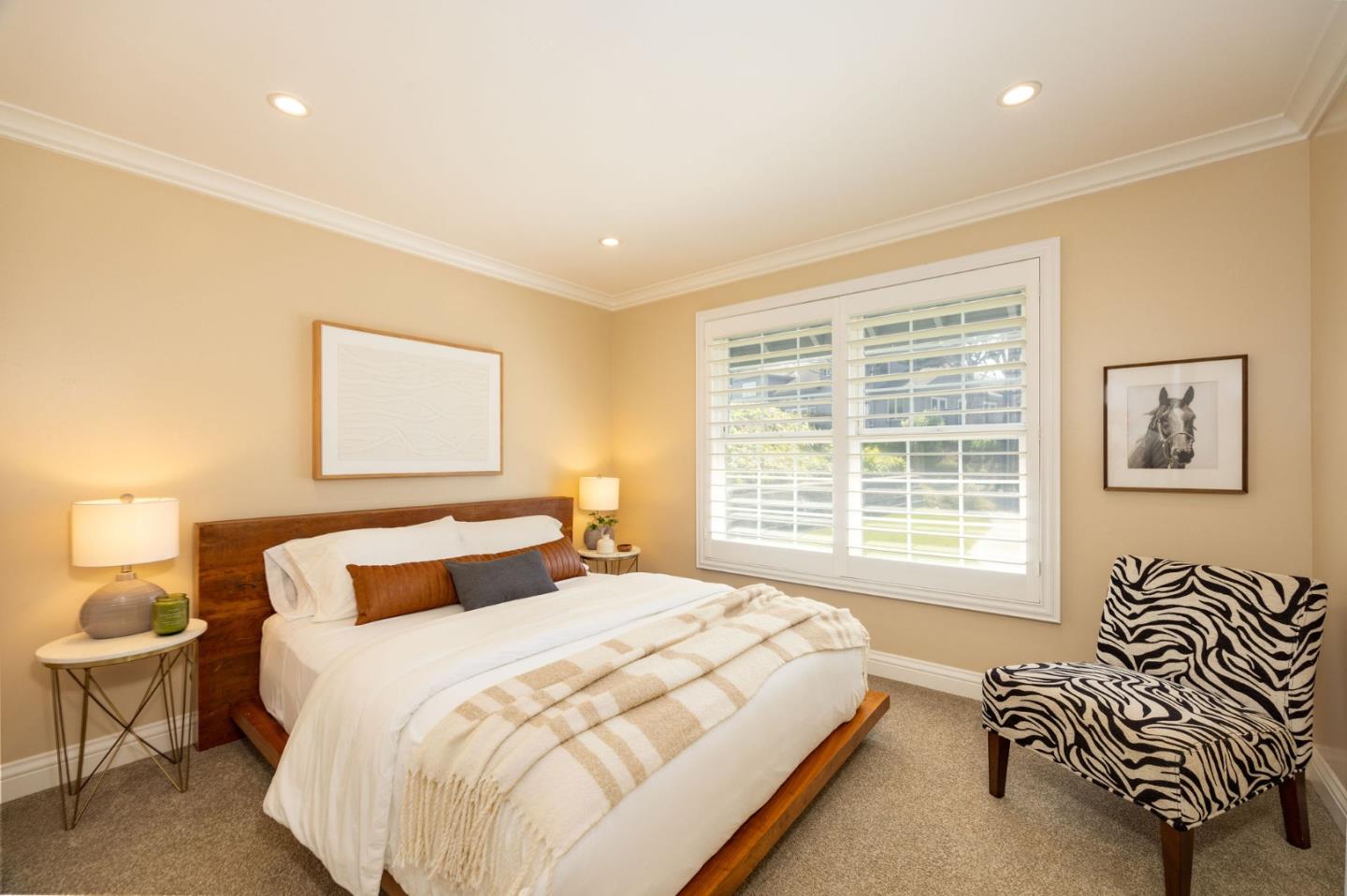 351 Cypress Point Road Half Moon Bay, CA 94019 - Photo 32 of 39 a bedroom with a bed and a window