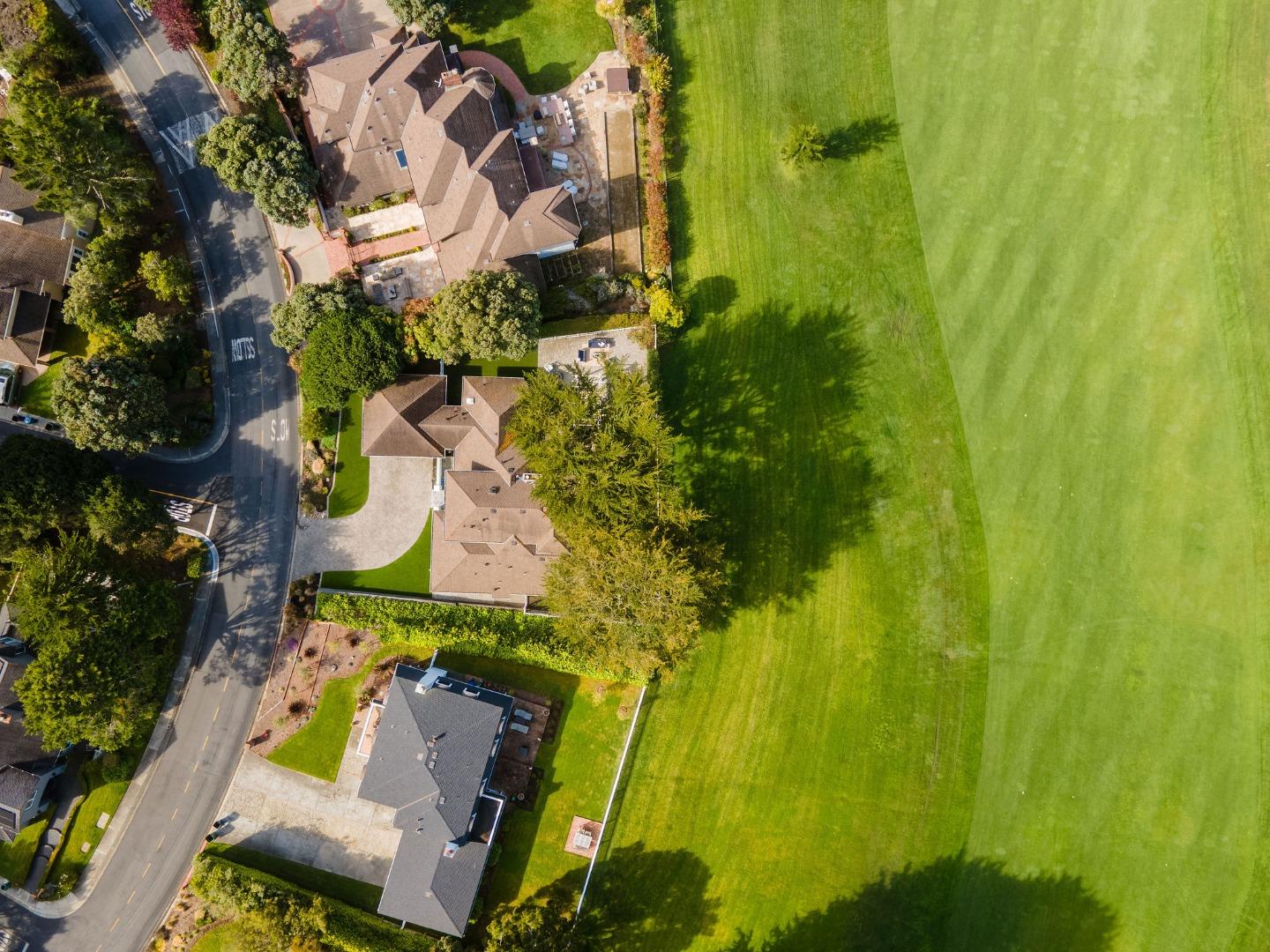 351 Cypress Point Road Half Moon Bay, CA 94019 - Photo 38 of 39 an aerial view of residential houses with outdoor space