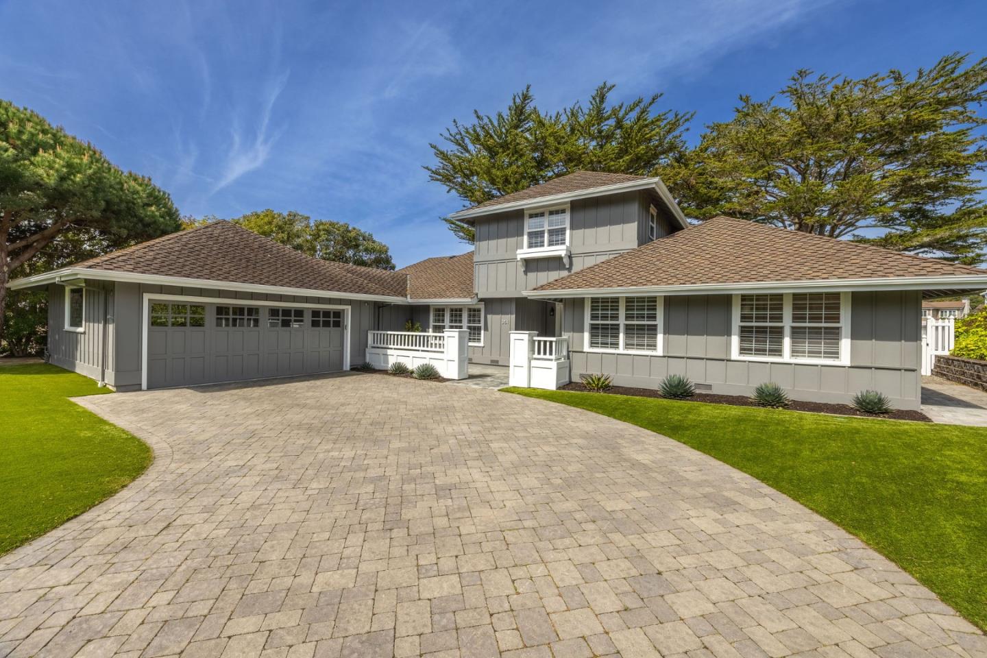 351 Cypress Point Road Half Moon Bay, CA 94019 - Photo 39 of 39 a front view of a house with a garden