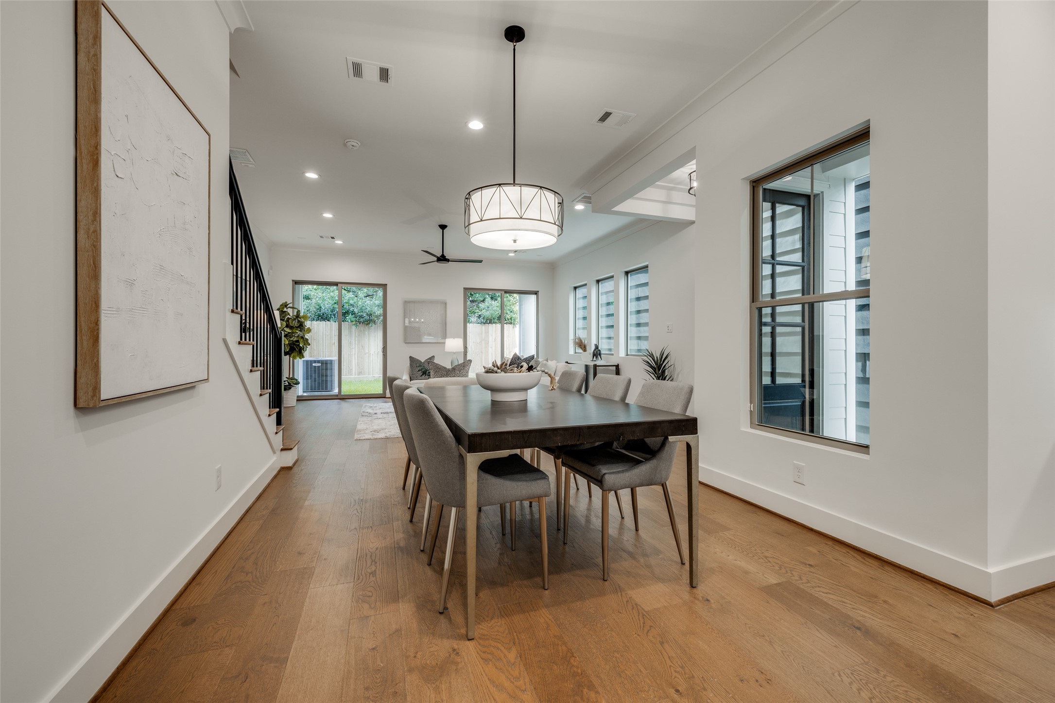 2325 Richton Street Houston, TX 77098 - Photo 17 of 47 a view of a dining room with furniture and window