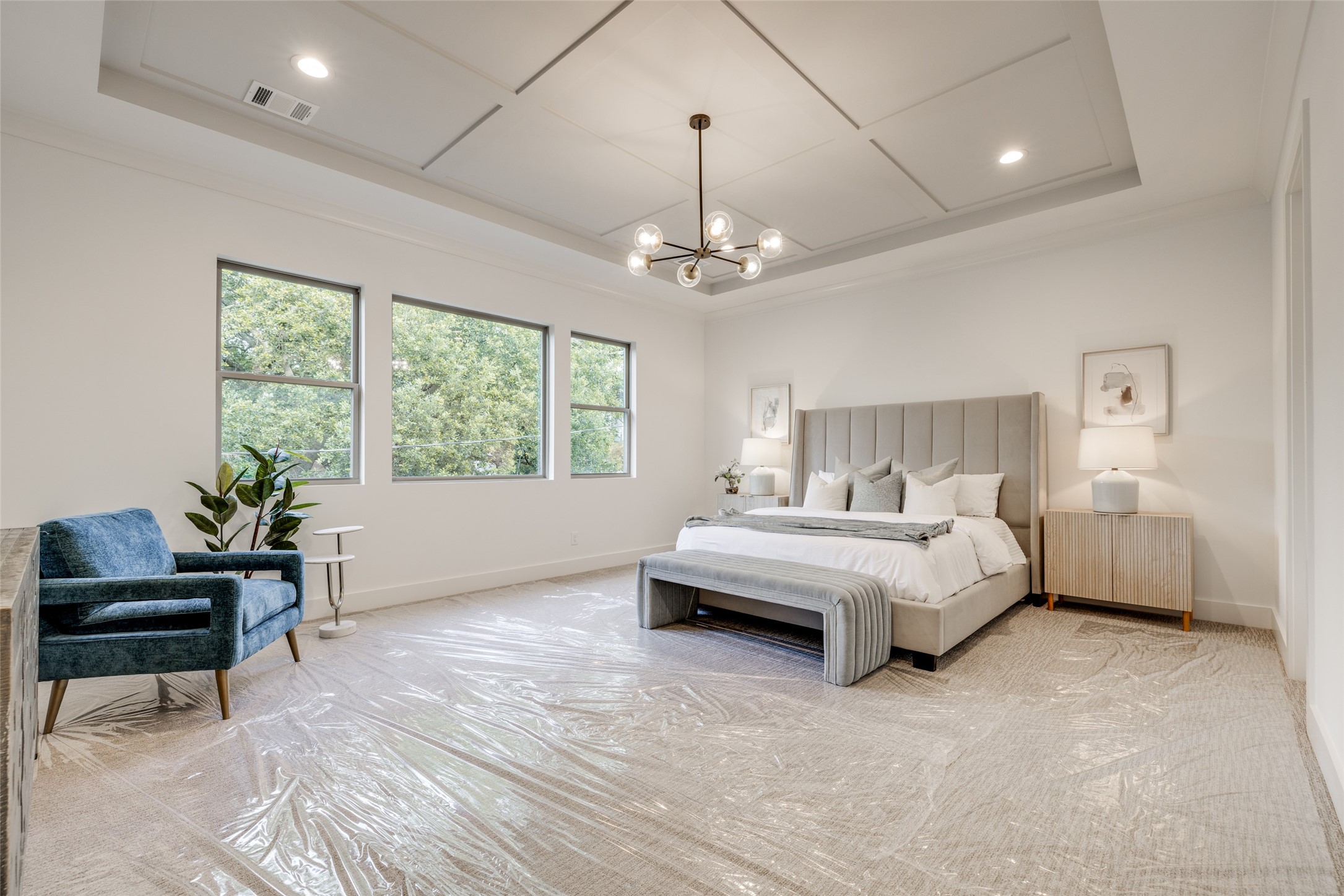 2325 Richton Street Houston, TX 77098 - Photo 26 of 47 a spacious bedroom with a bed and a window