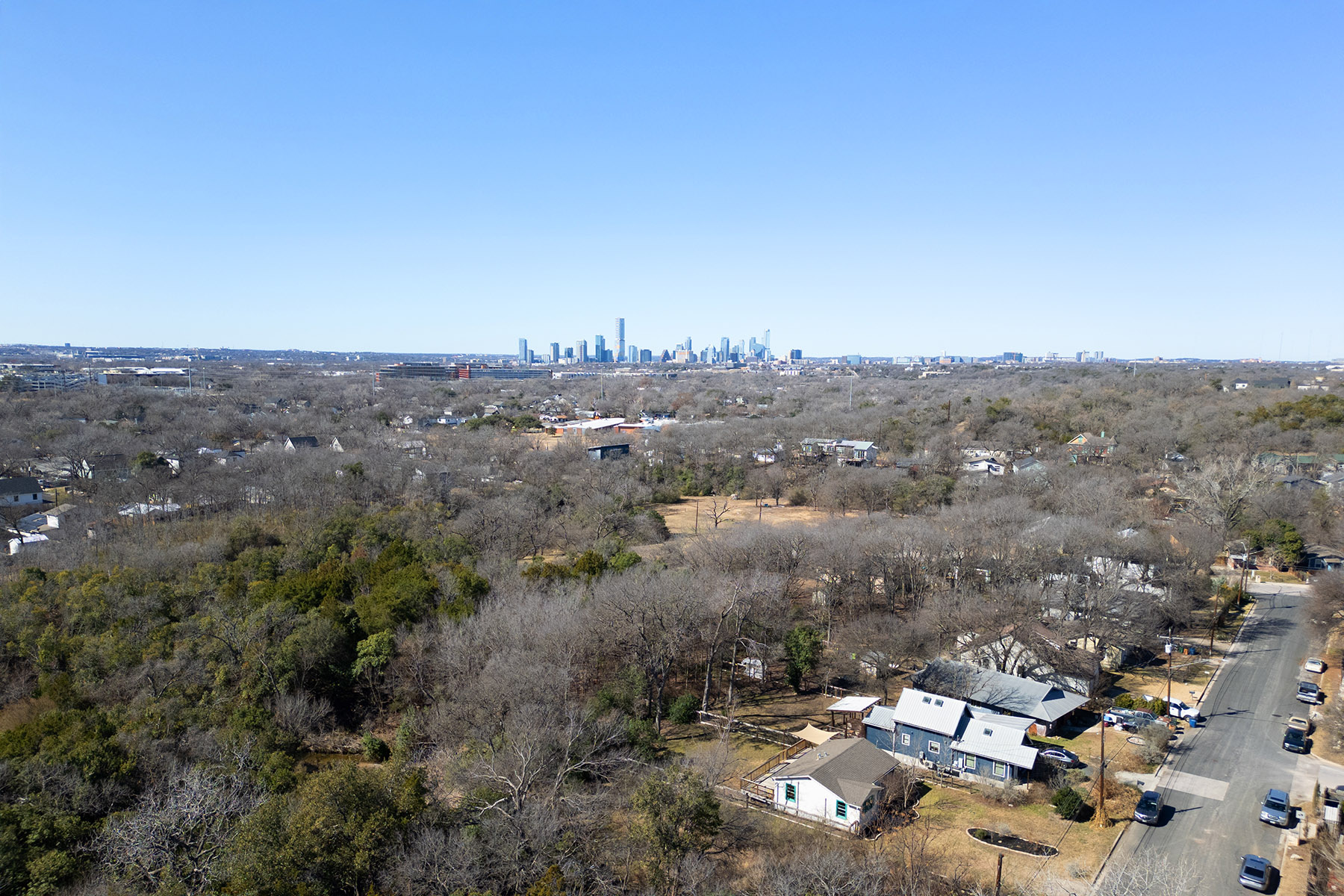 5603 Harold Court Austin, TX 78721 - Photo 23 of 31 an aerial view of multiple house