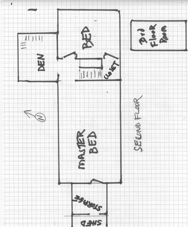 1256 Waldo Station Road Belfast, ME 04915 - Photo 31 of 31 SECOND FLOOR LAYOUT. Third floor...