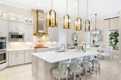 a spacious bedroom with a bed and a large window