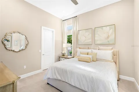 a bathroom with a double vanity sink and a toilet