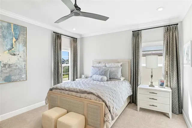 an aerial view of residential house with outdoor space