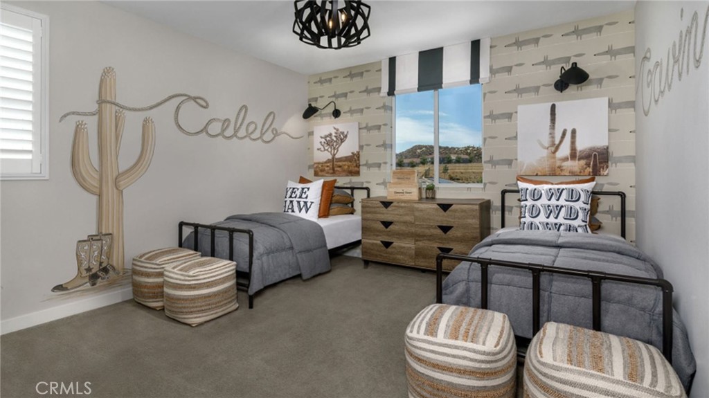 2395 Huron Road Rialto, CA 92377 - Photo 13 of 17 a bedroom with furniture and a chair