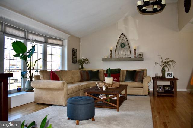 9203 Burbank Road Philadelphia, PA 19115 - Photo 18 of 62 a living room with furniture and a large window