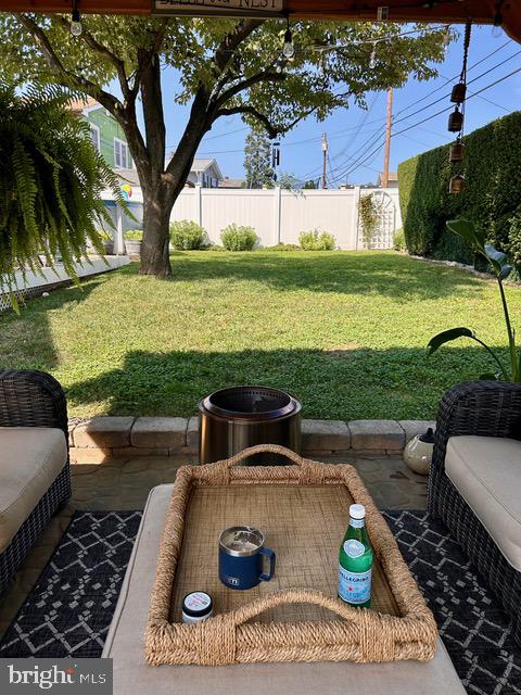 9203 Burbank Road Philadelphia, PA 19115 - Photo 53 of 62 a view of a backyard with sitting area