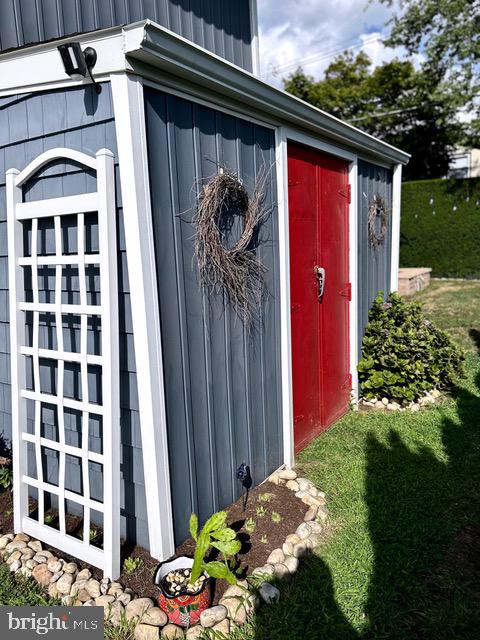9203 Burbank Road Philadelphia, PA 19115 - Photo 61 of 62 a view of a house with a small yard and plants