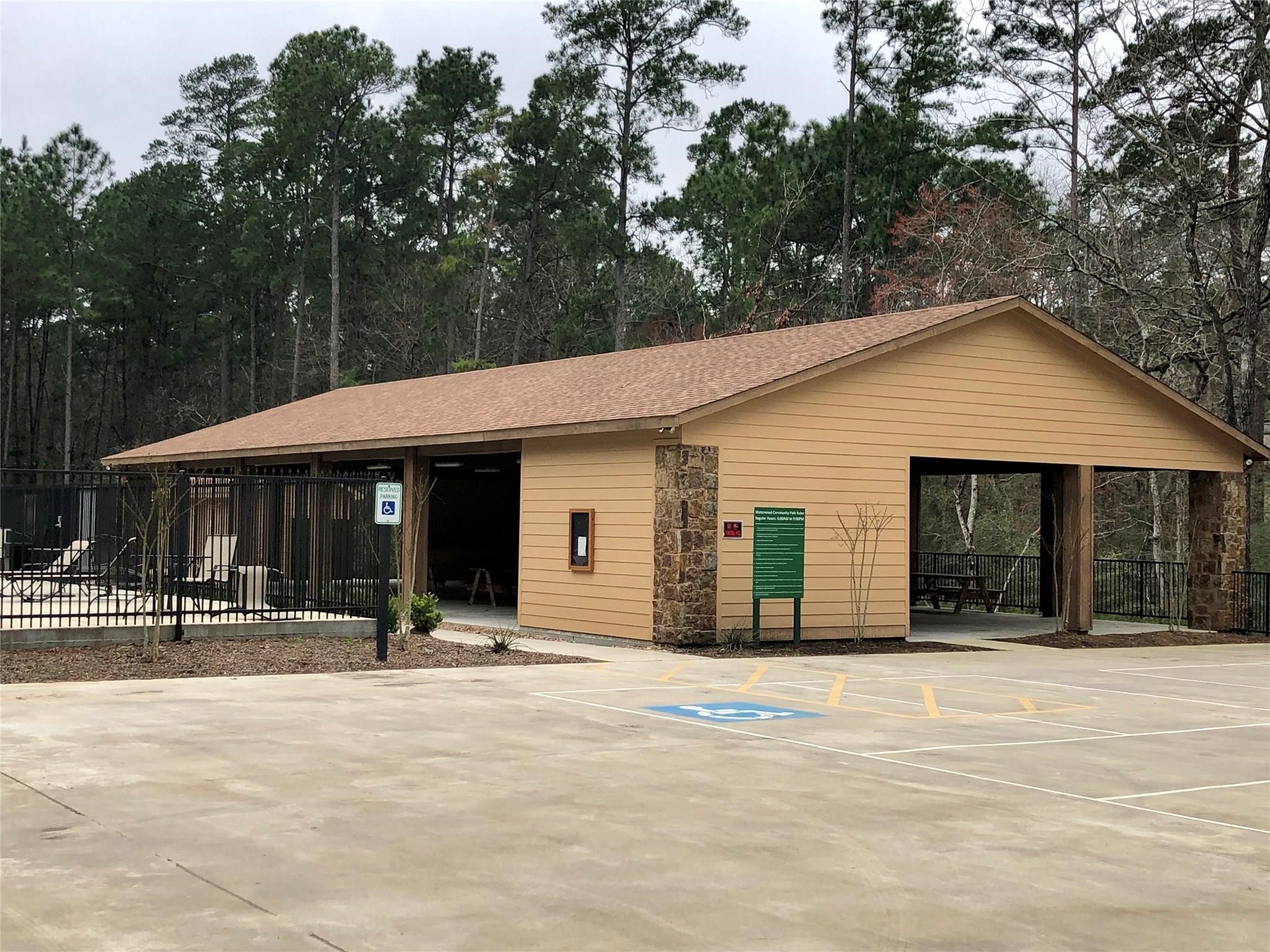 Tbd Tbd Park Point Blank, TX 77364 - Photo 10 of 14 Community swimming pool pavilion and park area