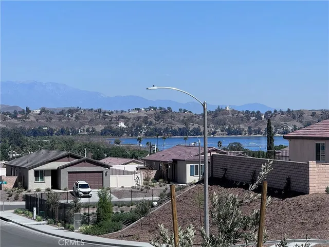 a aerial view of a house