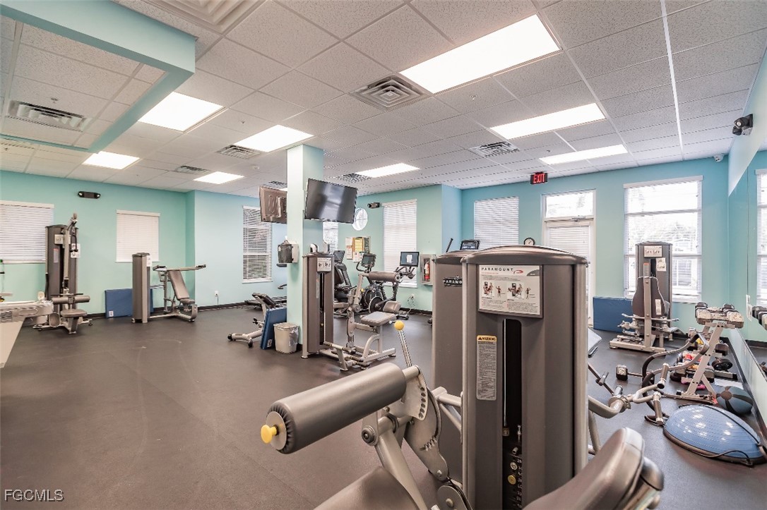 2743 First Street, Unit 304 Fort Myers, FL 33916 - Photo 41 of 50 a view of a room with gym equipment
