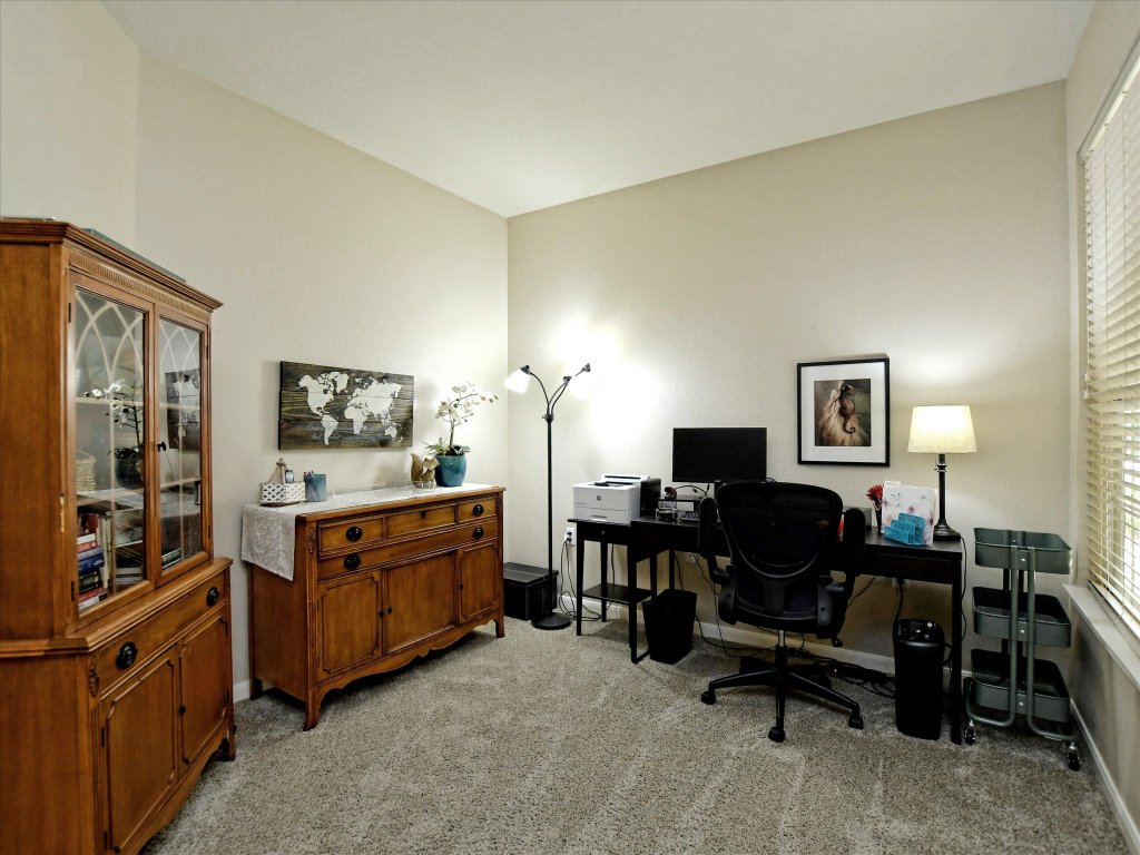 116 Running Water Street Georgetown, TX 78633 - Photo 15 of 25 a view of workspace with wooden floor