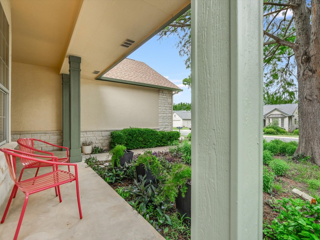 116 Running Water Street Georgetown, TX 78633 - Photo 2 of 25 a view of an outdoor space with porch