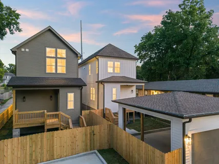 a front view of a house with a porch