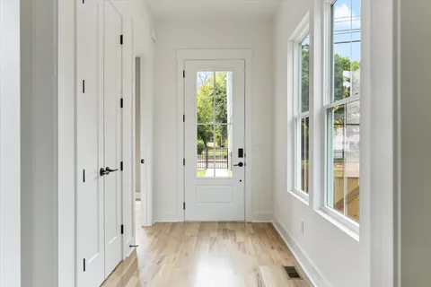 a view of an empty room with window