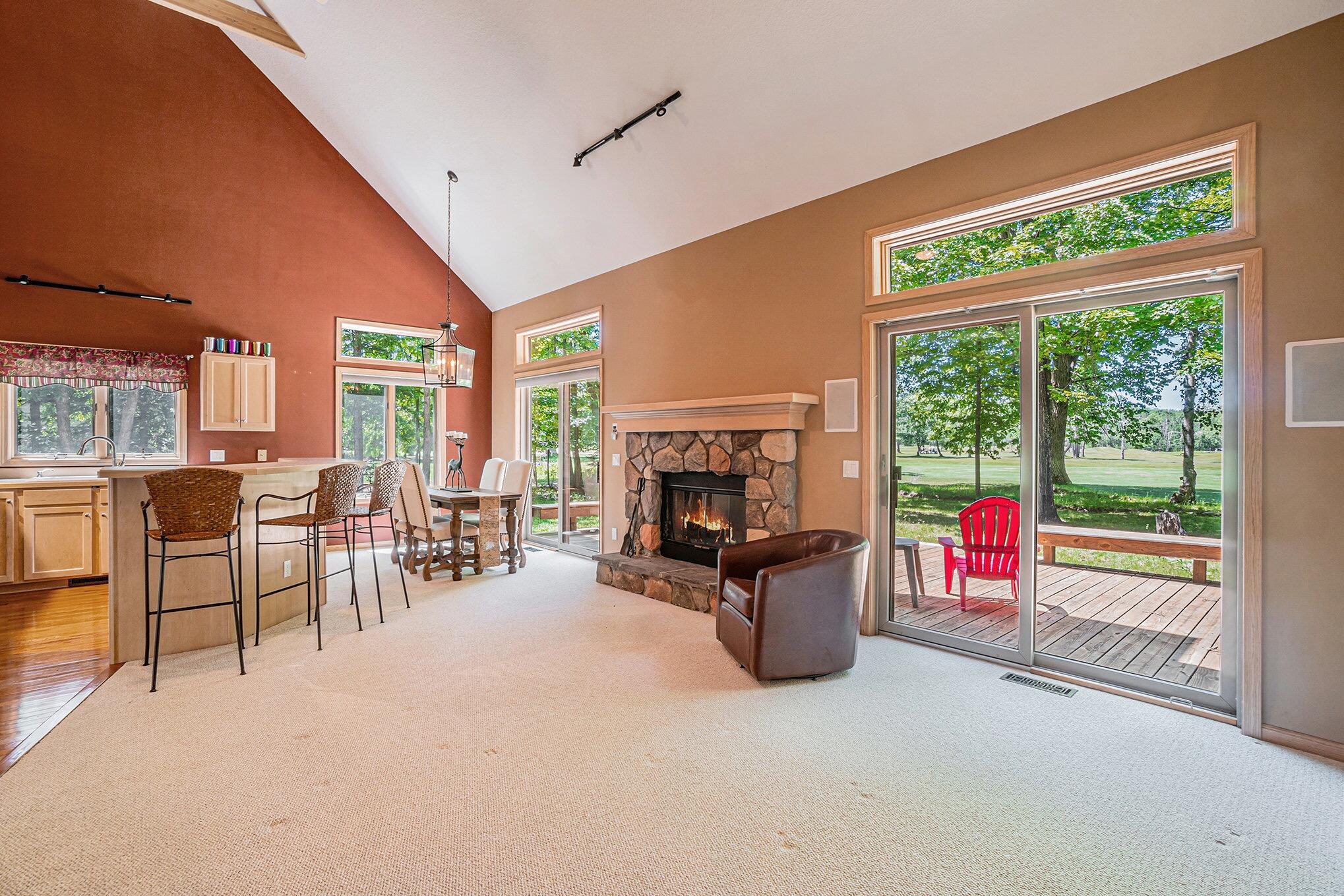 Great Room, Lots of Natural Light!