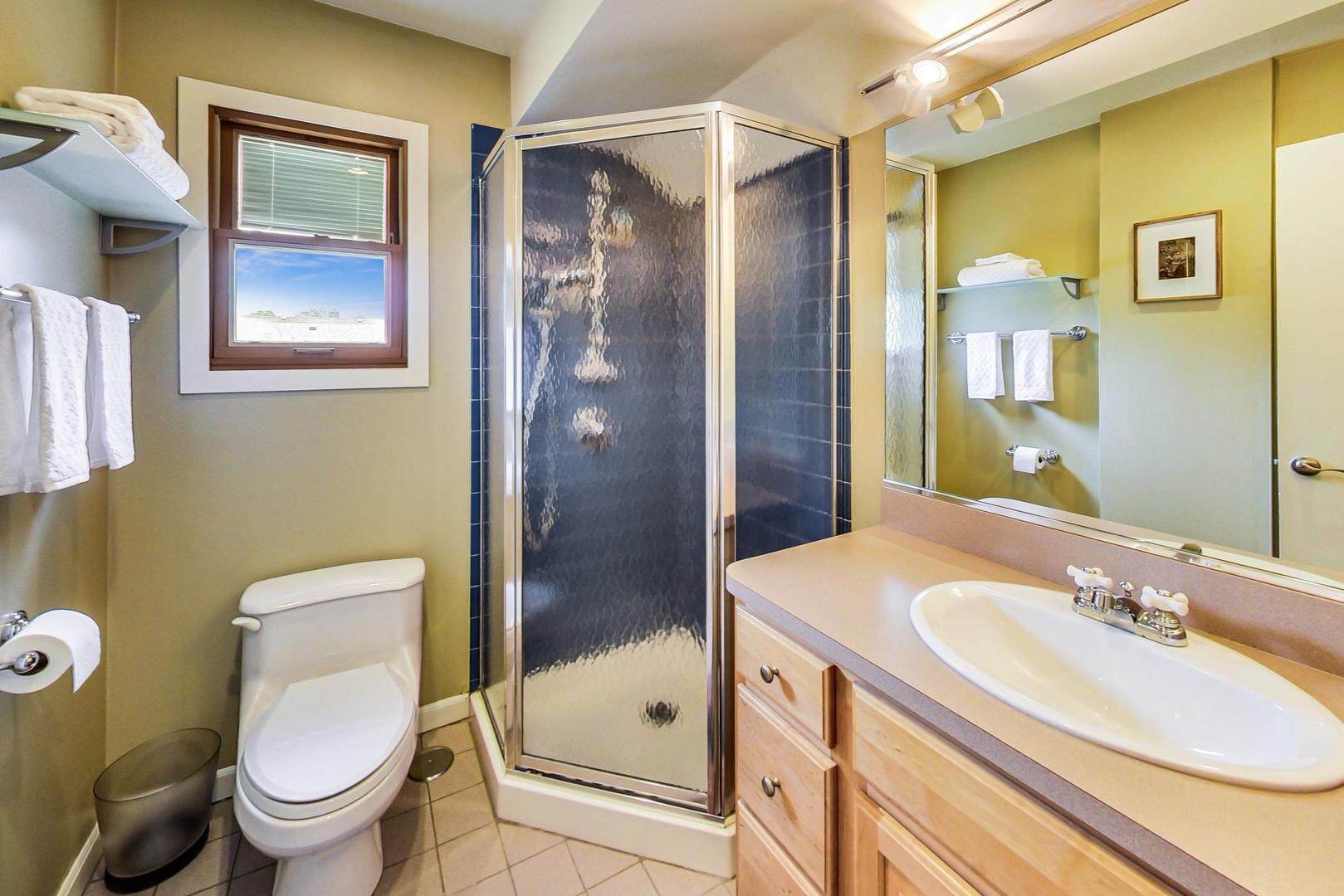431 Selborne Road Riverside, IL 60546 - Photo 22 of 33 a bathroom with a sink toilet and shower