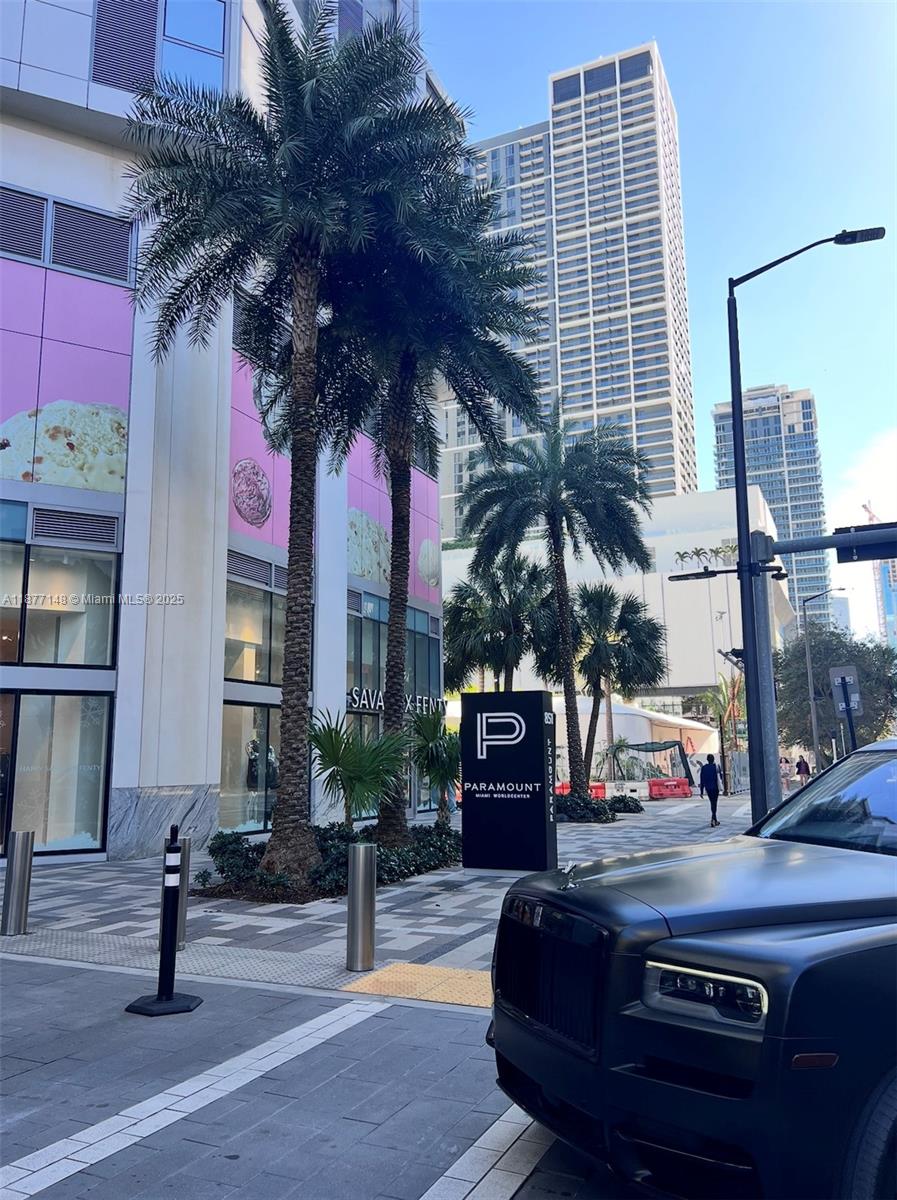 851 Northeast 1st Avenue, Unit 302 Miami, FL 33132 - Photo 15 of 30 a view of building with yard and seating space