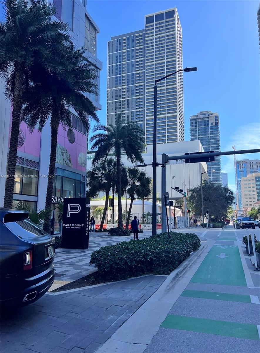 851 Northeast 1st Avenue, Unit 302 Miami, FL 33132 - Photo 16 of 30 a front view of a building with glass windows