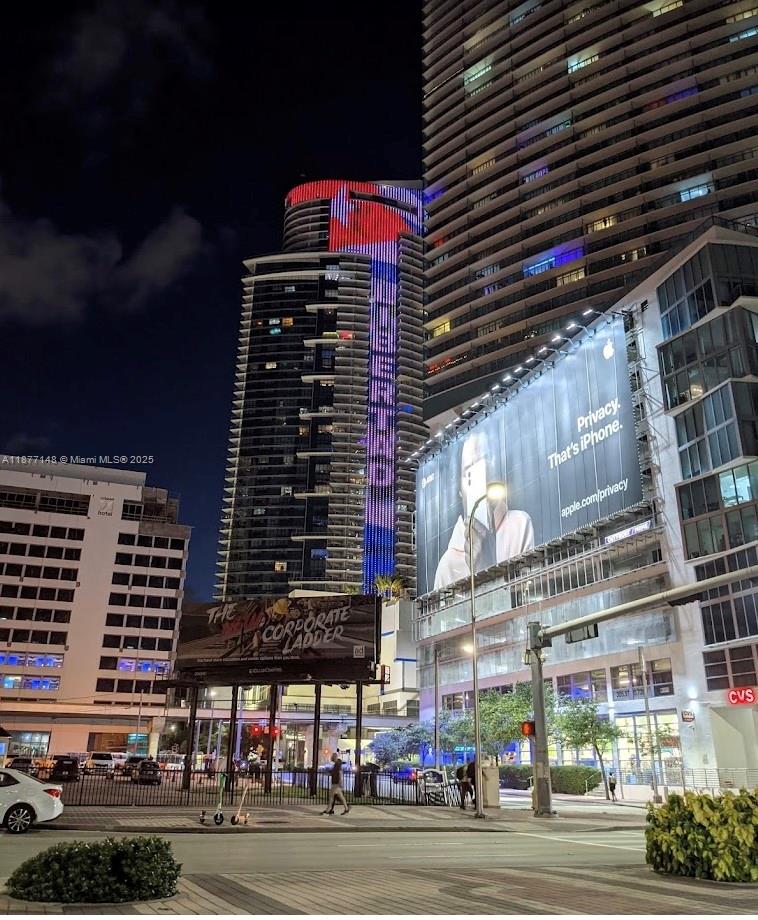 851 Northeast 1st Avenue, Unit 302 Miami, FL 33132 - Photo 2 of 30 a view of a building and a street light