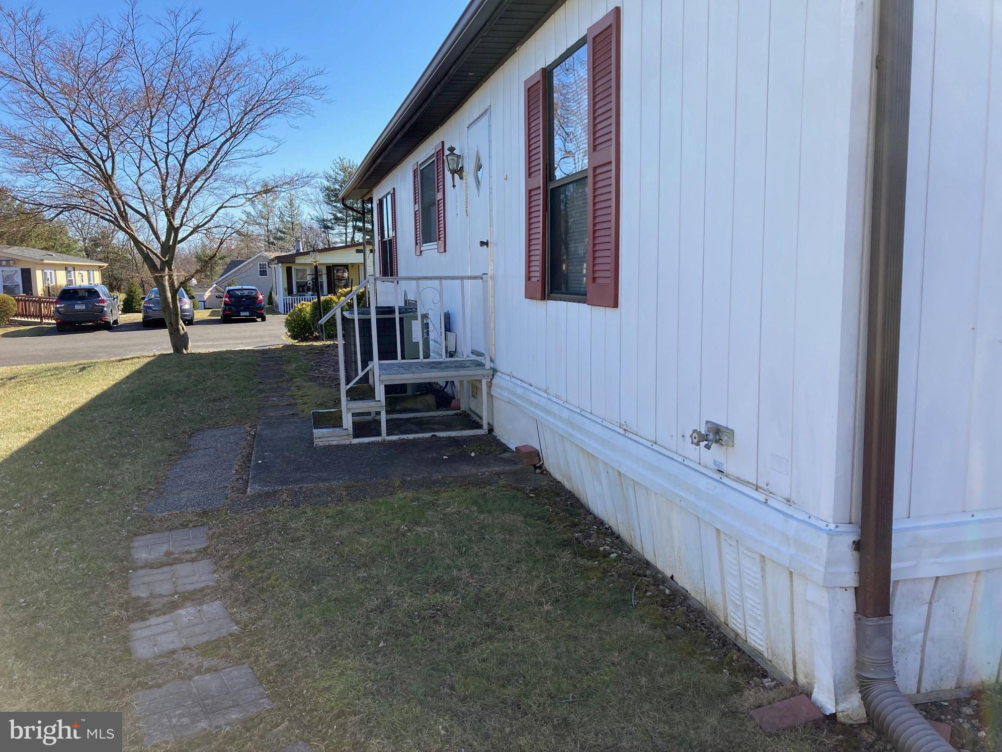 Side entrance