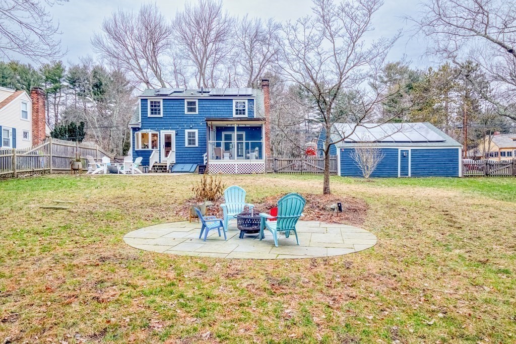 49 Jean Street Framingham, MA 01701 - Photo 26 of 41 a view of a house with swimming pool and sitting area