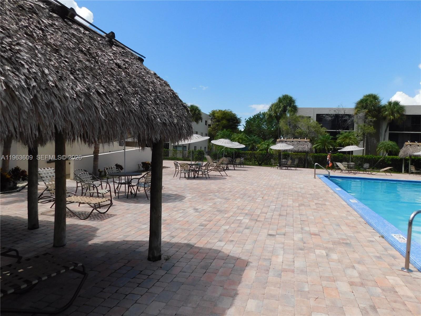 8025 Southwest 107th Avenue, Unit 321 Miami, FL 33173 - Photo 23 of 24 MAIN POOL, 3 POOLS TOTAL IN THE COMMUNITY