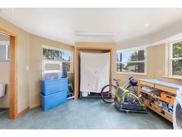 a view of a house with wooden floor