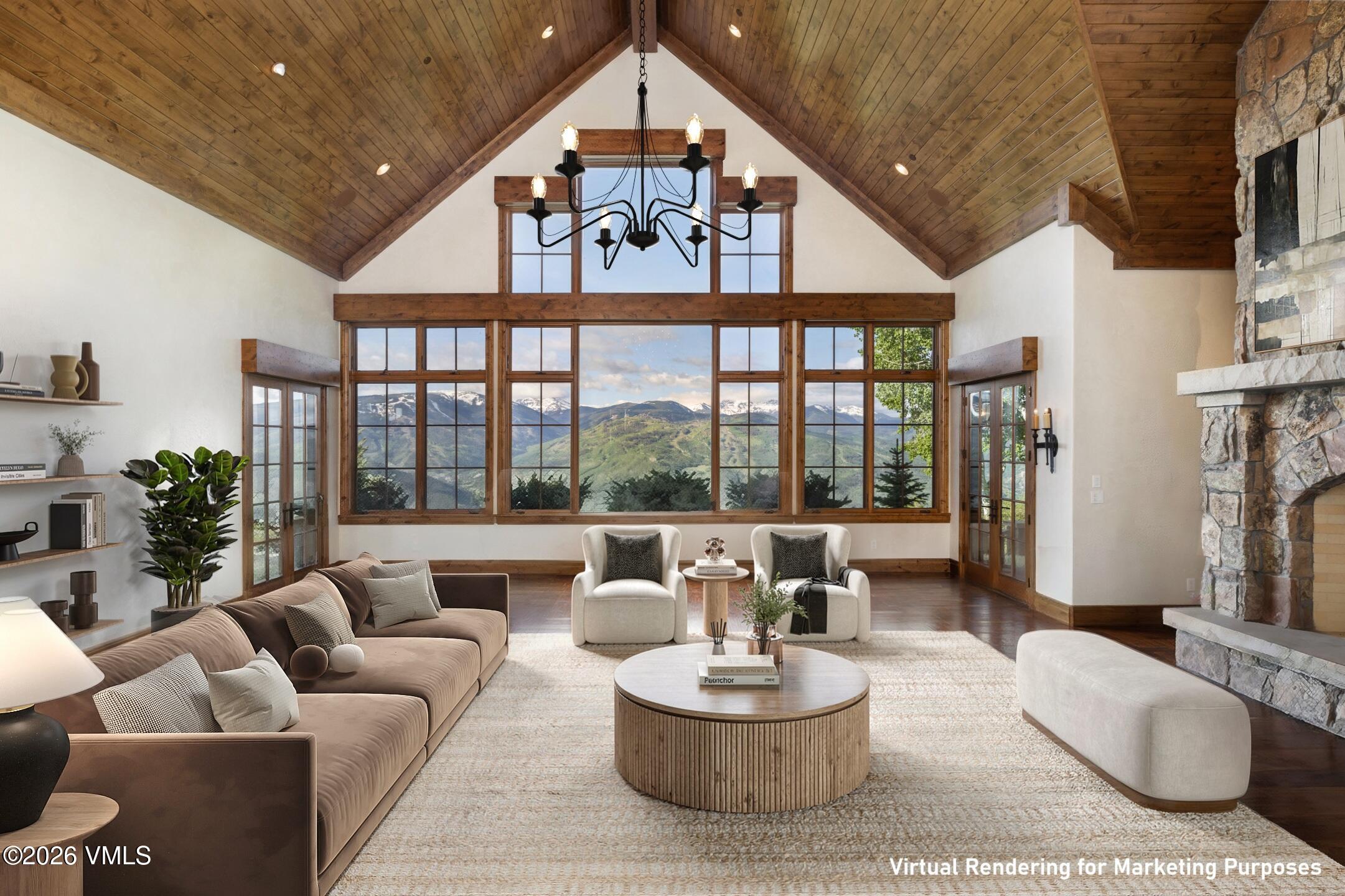 84 Wildrose Avon, CO 81620 - Photo 5 of 60 2 Great Room - rendering