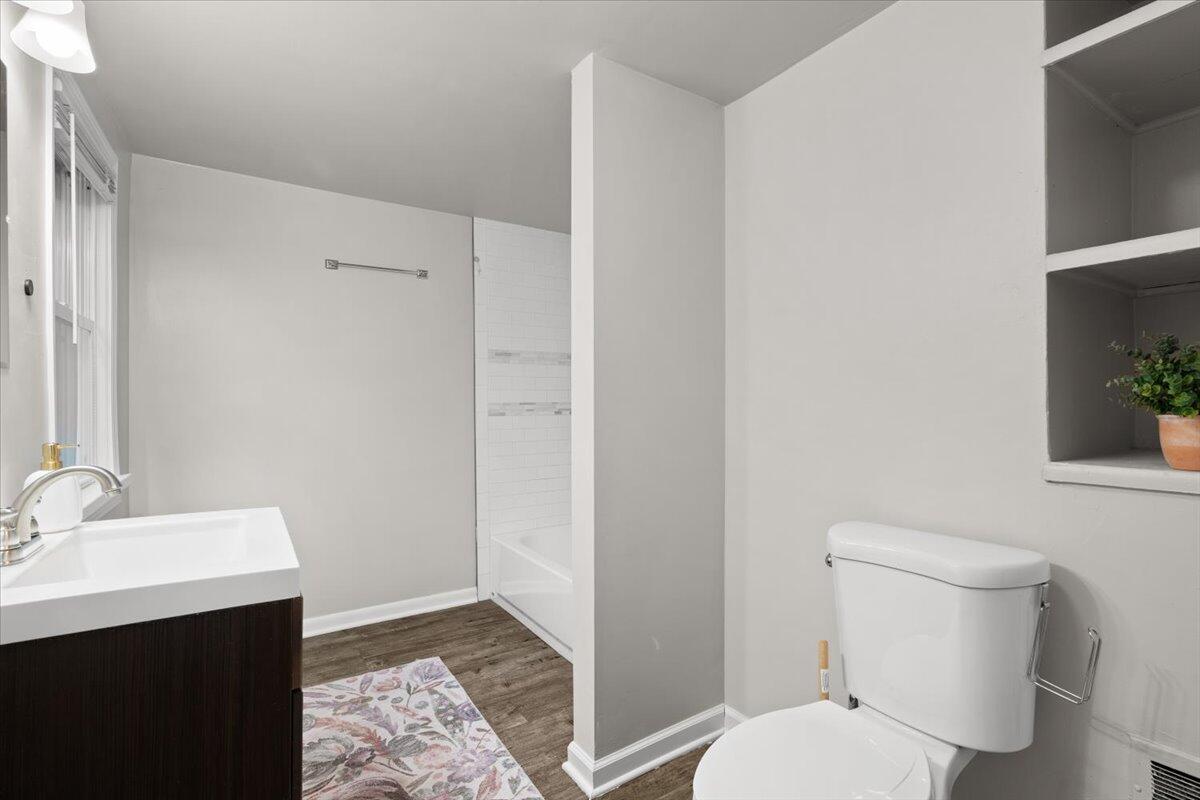 3642 Buchanan Street Gary, IN 46408 - Photo 19 of 25 a bathroom with a sink and a toilet