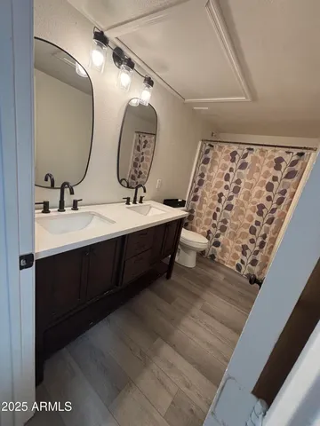 a view of front door