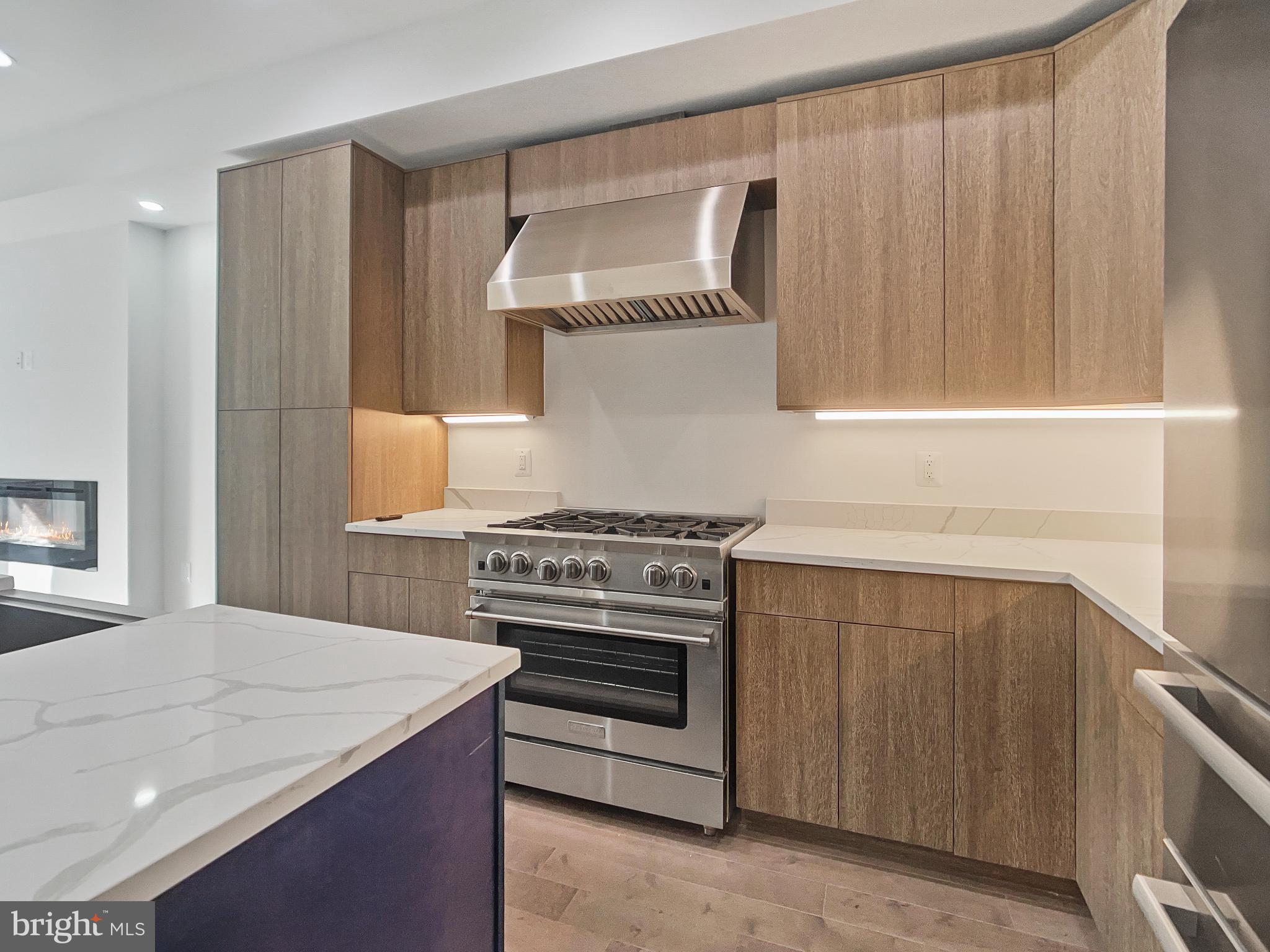 2228 13th Street Northwest, Unit 3 Washington, DC 20009 - Photo 11 of 44 Sleek modern kitchen with elegant finishes.