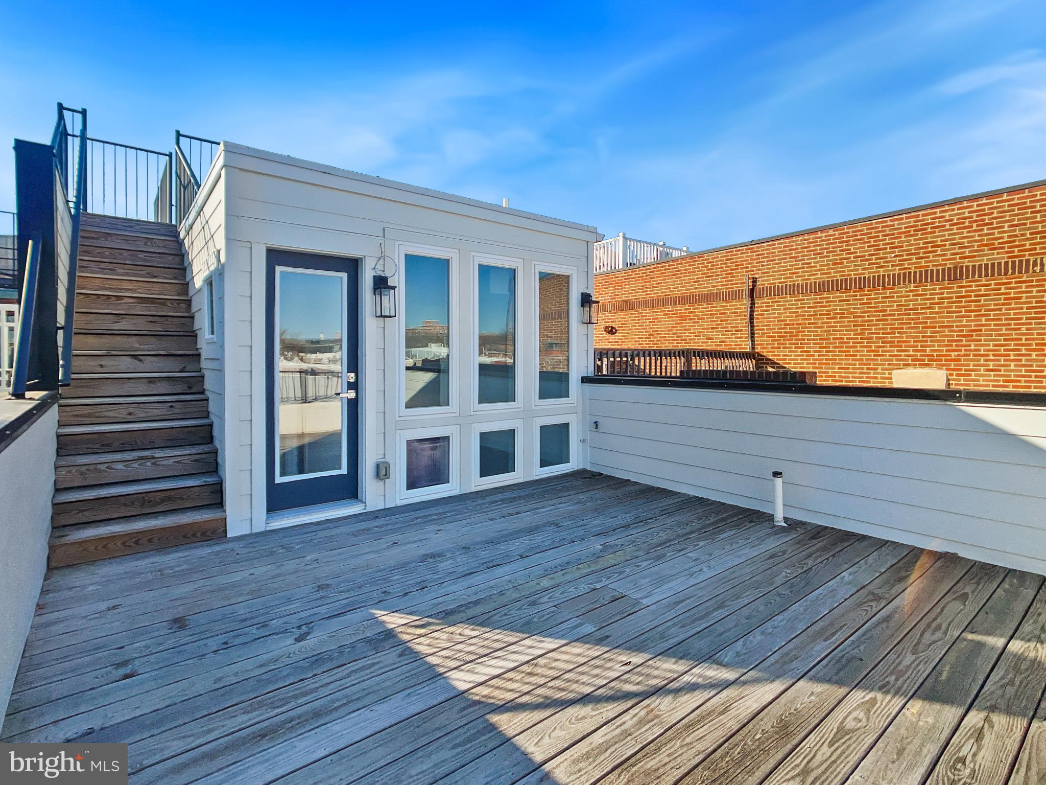 2228 13th Street Northwest, Unit 3 Washington, DC 20009 - Photo 40 of 44 Charming rooftop retreat with scenic views.