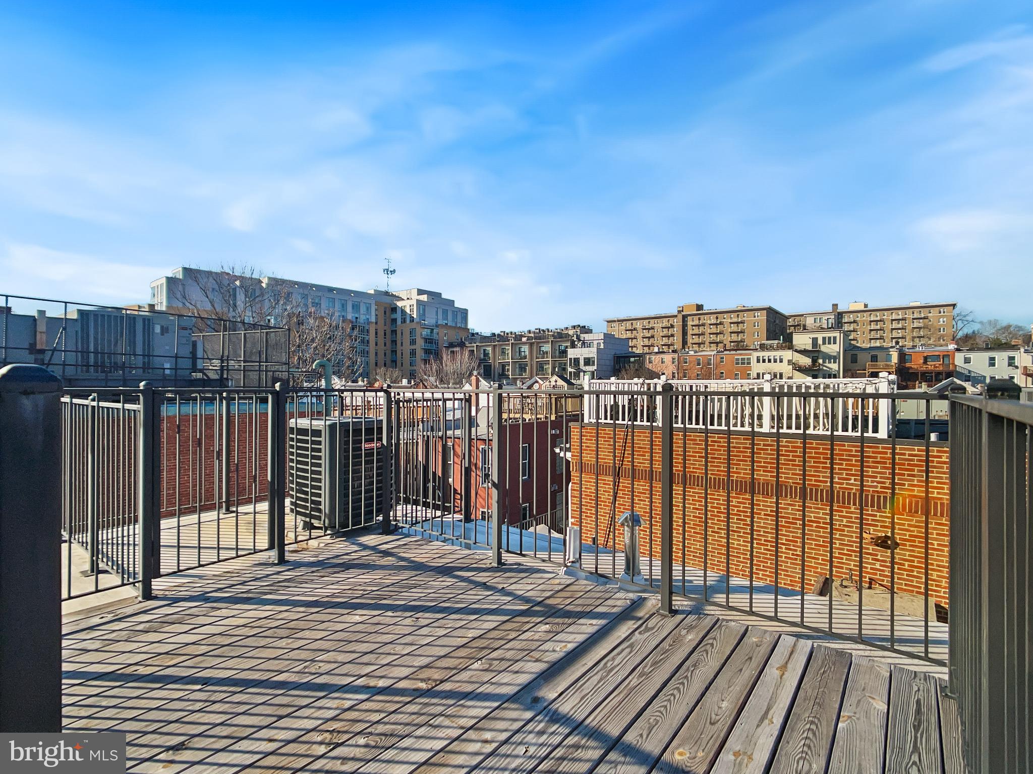 2228 13th Street Northwest, Unit 3 Washington, DC 20009 - Photo 43 of 44 Urban rooftop retreat with skyline views.