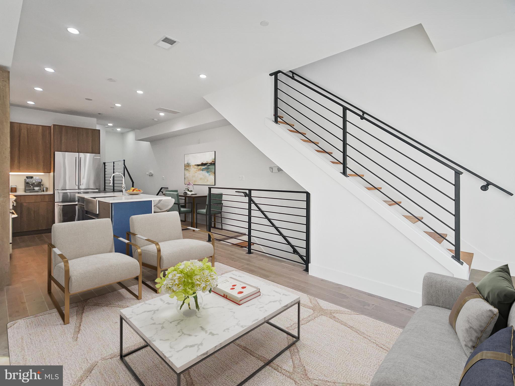 2228 13th Street Northwest, Unit 3 Washington, DC 20009 - Photo 6 of 44 Modern elegance meets open living space.