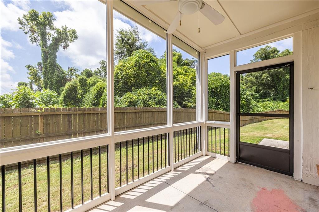 1651 Pryor Road Southwest Atlanta, GA 30315 - Photo 48 of 50 a view of balcony with yard