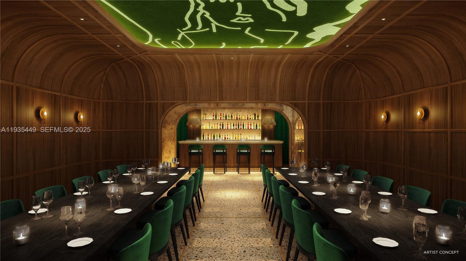 159 Northeast 6th Street, Unit 4415 Miami, FL 33132 - Photo 45 of 47 a bathroom with a sink and mirror