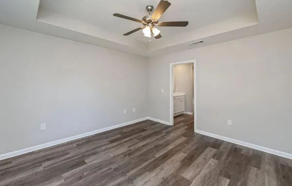 wooden floor in an empty room
