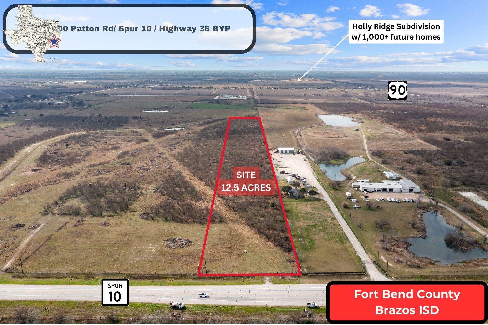 0 Patton / Tx-10 Spur Rosenberg, TX 77471 - Photo 1 of 15 a view of parking area