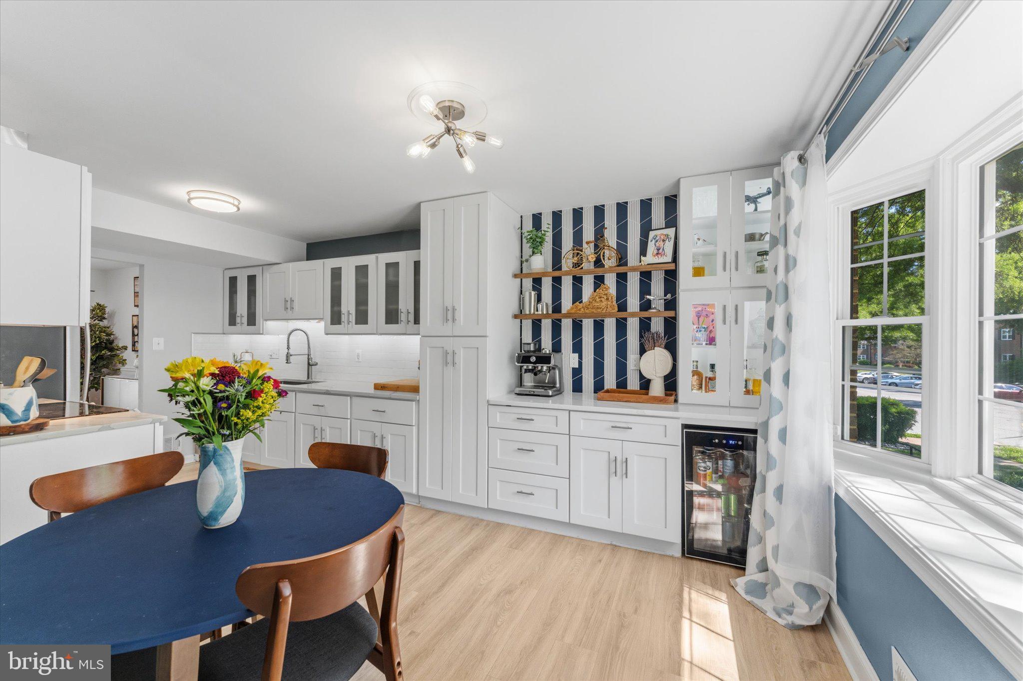 6865 Brian Michael Court Springfield, VA 22153 - Photo 8 of 44 Custom coffee bar, built-in beverage fridge