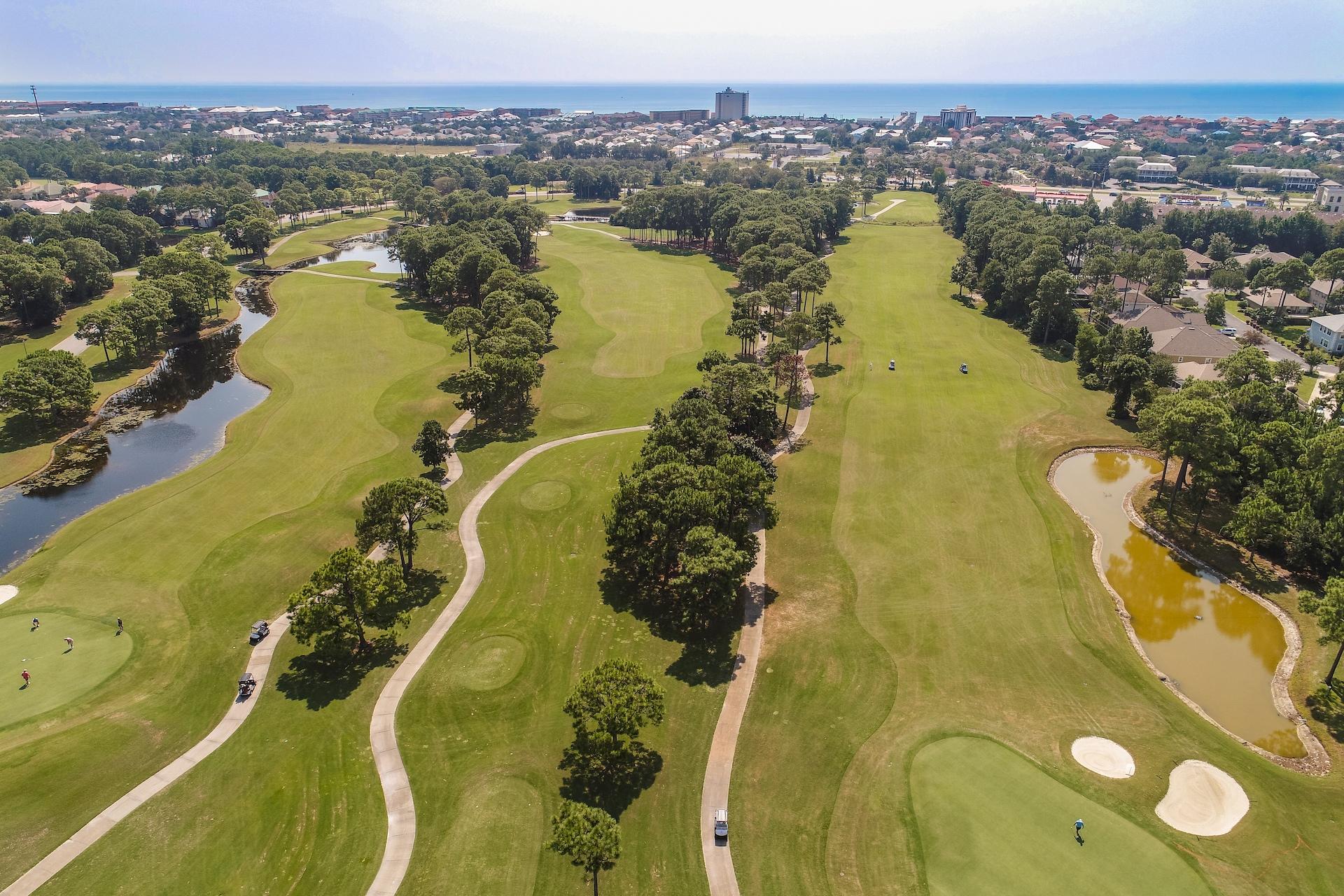 359 Indigo Loop Miramar Beach, FL 32550 - Photo 47 of 47 an aerial view of lake residential house with swimming pool